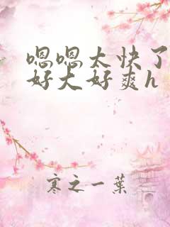 嗯嗯太快了慢点好大好爽h
