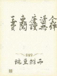王东唐潇全文免费阅读无弹窗小说