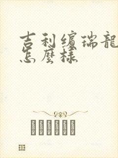 吉利缤瑞龙腾版怎么样