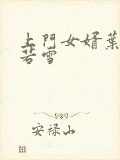 上门女婿叶凡唐若雪