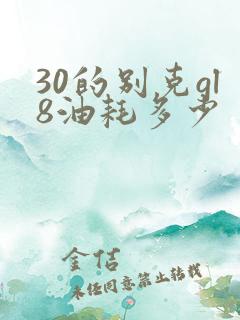 30的别克gl8油耗多少