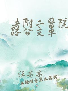 去附二医院坐几路公交车