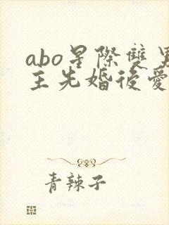 abo星际双男主先婚后爱