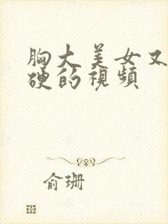 胸大美女又黄又硬的视频