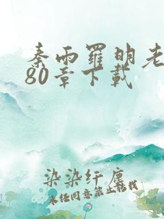 秦雨罗明老旺180章下载