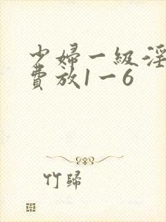 少妇一级淫片免费放1一6 少妇一级淫片免费放1一6