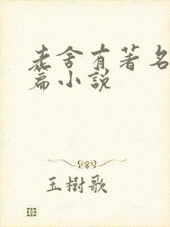 老舍有著名的长篇小说