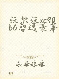 沃尔沃xc90b6智逸豪华版 沃尔沃xc90b6智逸豪华版