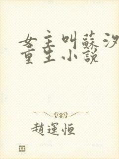 女主叫苏汐月的重生小说