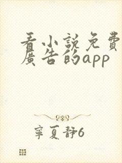 看小说免费又没广告的app