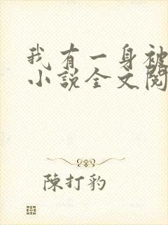 我有一身被动技小说全文阅读