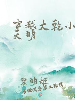 穿越大乾小说宋天明