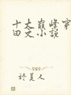 十大巅峰穿越种田文小说 十大巅峰穿越种田文小说