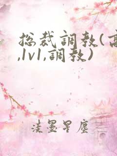 总裁调教(高h,1v1,调教)