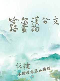 哈尔滨公交车线路查询