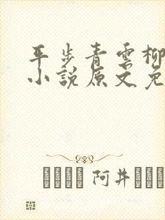 平步青云柳浩天小说原文免费阅读