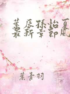 叶辰孙怡夏若雪最新章节风会笑