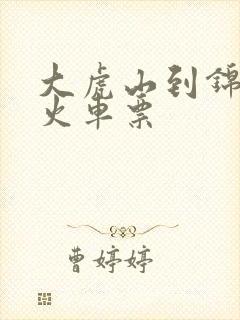 大虎山到锦州的火车票