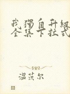 我独自升级漫画全集下拉式免费 我独自升级漫画全集下拉式免费