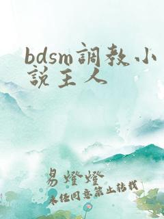 bdsm调教小说主人