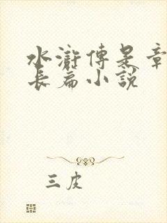 水浒传是章回体长篇小说