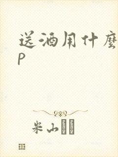 送酒用什么app