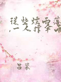从些烟雨落京城,一人撑伞两人行