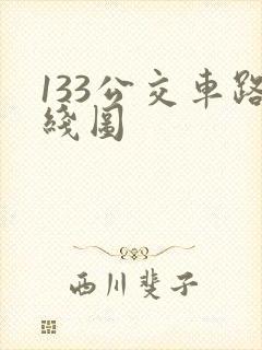 133公交车路线图