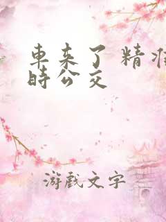 车来了 精准实时公交