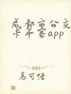 成都市公交老年卡年审app