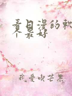 看日漫的软件哪个最好