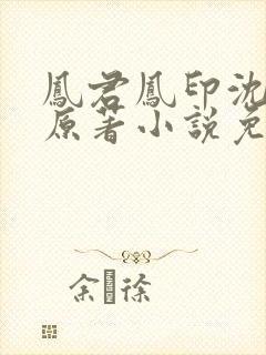 凤君凤印沈听澜原著小说免费阅读