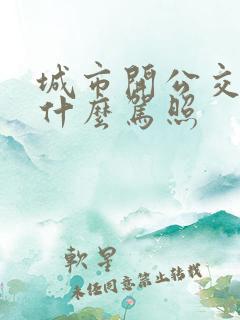 城市开公交车要什么驾照