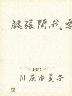 腿张开,我要捅