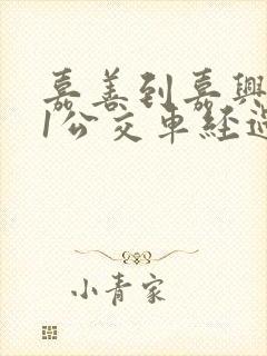 嘉善到嘉兴151公交车经过的各站名