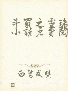 斗罗之灵珠神剑小说免费阅读app
