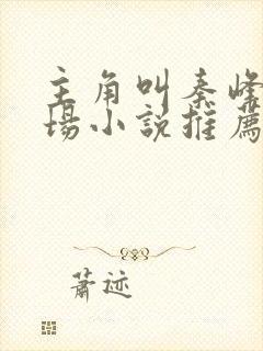 主角叫秦峰的官场小说推荐