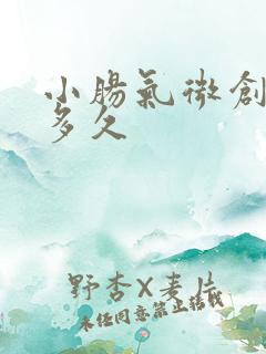 小肠气微创手术多久