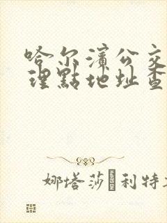 哈尔滨公交卡办理点地址查询电话