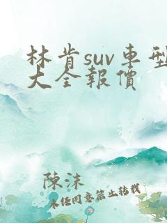 林肯suv车型大全报价