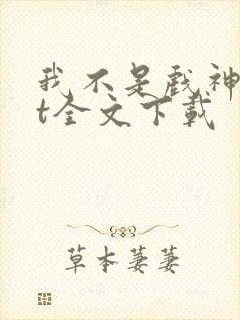 我不是戏神txt全文下载