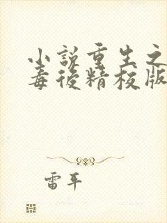 小说重生之将门毒后精校版 小说重生之将门毒后精校版