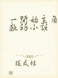 一开始主角就无敌的小说 一开始主角就无敌的小说