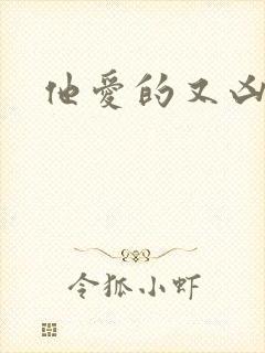 他爱的又凶又猛