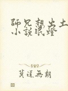 师兄想出土原著小说眠灯