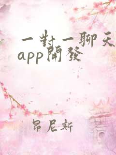 一对一聊天交友app开发 一对一聊天交友app开发