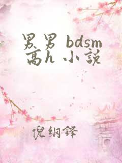 男男 bdsm 高h 小说
