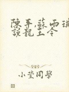 陈平,苏雨琪小说龙王令 陈平,苏雨琪小说龙王令