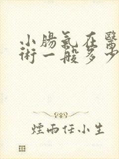 小肠气在医院手术一般多少钱 小肠气在医院手术一般多少钱