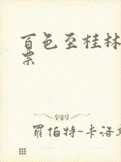 百色至桂林动车票